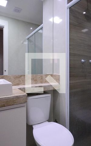 Apartamento para alugar com 40m², 2 quartos e sem vaga Apartamento para alugar com 40m², 2 quartos e sem vagaBanheiro
