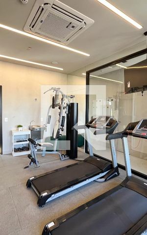 Studio para alugar com 21m², 1 quarto e sem vaga Studio para alugar com 21m², 1 quarto e sem vagaÁrea comum - Academia