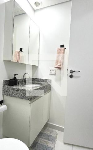 Studio para alugar com 21m², 1 quarto e sem vaga Studio para alugar com 21m², 1 quarto e sem vagaBanheiro