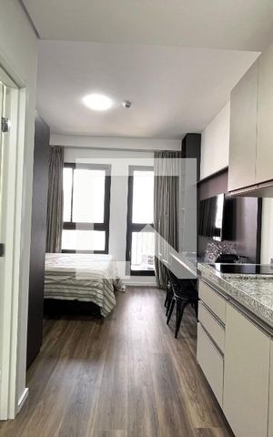 Studio para alugar com 21m², 1 quarto e sem vaga Studio para alugar com 21m², 1 quarto e sem vagaCozinha