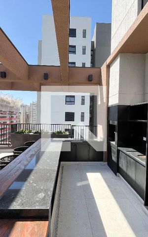 Studio para alugar com 21m², 1 quarto e sem vaga Studio para alugar com 21m², 1 quarto e sem vagaÁrea comum - Churrasqueira