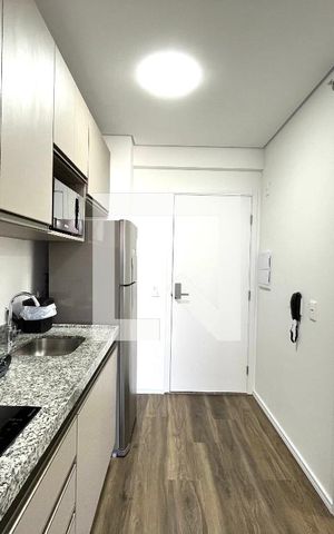 Studio para alugar com 21m², 1 quarto e sem vaga Studio para alugar com 21m², 1 quarto e sem vagaCozinha