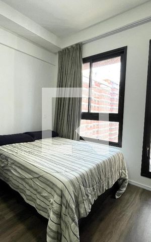 Studio para alugar com 21m², 1 quarto e sem vaga Studio para alugar com 21m², 1 quarto e sem vagaSala/Quarto