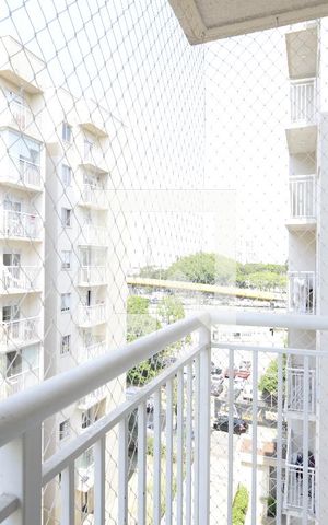 Apartamento à venda com 37m², 2 quartos e sem vagaVaranda