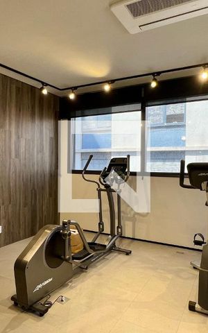 Studio para alugar com 21m², 1 quarto e sem vaga Studio para alugar com 21m², 1 quarto e sem vagaAcademia