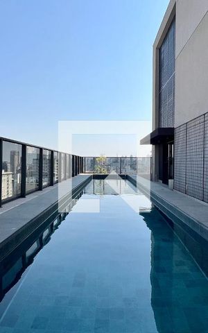 Studio para alugar com 21m², 1 quarto e sem vaga Studio para alugar com 21m², 1 quarto e sem vagaPiscina