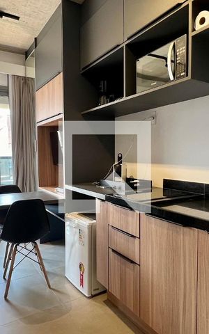 Studio para alugar com 21m², 1 quarto e sem vaga Studio para alugar com 21m², 1 quarto e sem vagaCozinha