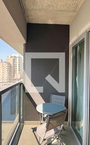 Studio para alugar com 21m², 1 quarto e sem vaga Studio para alugar com 21m², 1 quarto e sem vagaSacada Studio