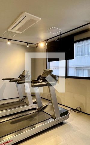 Studio para alugar com 21m², 1 quarto e sem vaga Studio para alugar com 21m², 1 quarto e sem vagaAcademia