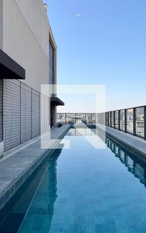 Studio para alugar com 21m², 1 quarto e sem vaga Studio para alugar com 21m², 1 quarto e sem vagaPiscina