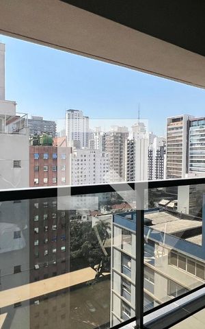 Studio para alugar com 21m², 1 quarto e sem vaga Studio para alugar com 21m², 1 quarto e sem vagaSacada Studio