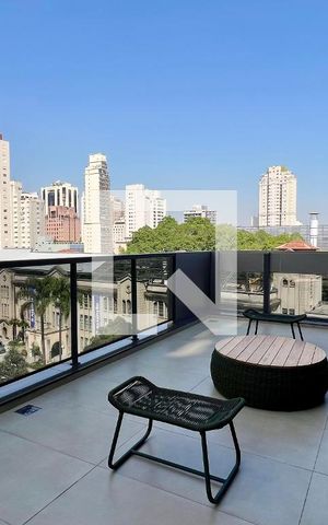 Studio para alugar com 21m², 1 quarto e sem vaga Studio para alugar com 21m², 1 quarto e sem vagaÁrea externa