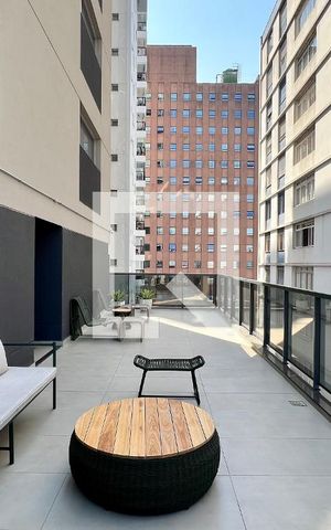 Studio para alugar com 21m², 1 quarto e sem vaga Studio para alugar com 21m², 1 quarto e sem vagaÁrea externa