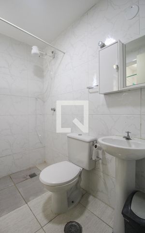 Studio à venda com 45m², 1 quarto e sem vaga Studio à venda com 45m², 1 quarto e sem vagaBanheiro