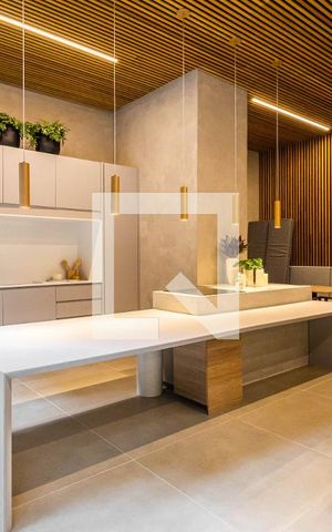 Studio para alugar com 27m², 1 quarto e sem vagaÁrea comum - Salão de festas