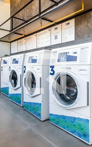 Studio para alugar com 27m², 1 quarto e sem vagaLavanderia