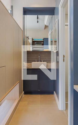 Studio para alugar com 27m², 1 quarto e sem vagaBanheiro