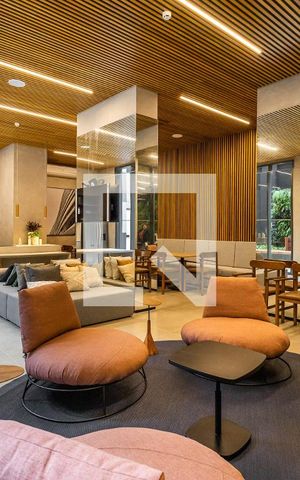 Studio para alugar com 27m², 1 quarto e sem vagaÁrea comum - Salão de festas