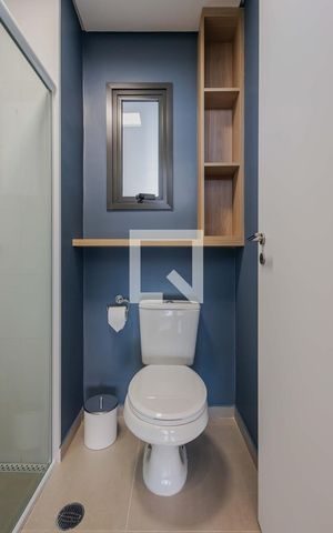 Studio para alugar com 27m², 1 quarto e sem vagaBanheiro