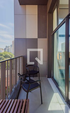 Studio para alugar com 27m², 1 quarto e sem vagaVaranda