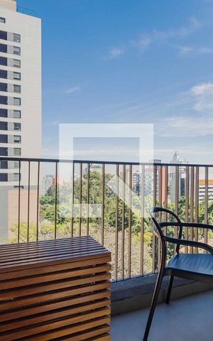 Studio para alugar com 27m², 1 quarto e sem vagaVaranda