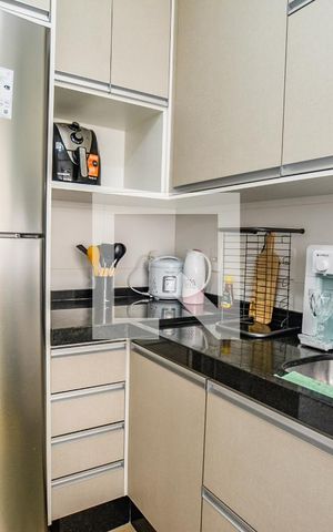 Apartamento para alugar com 47m², 2 quartos e 1 vagaCozinha e Área de Serviço
