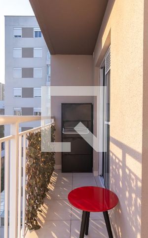 Apartamento para alugar com 30m², 1 quarto e sem vagaVaranda da Sala e Quarto