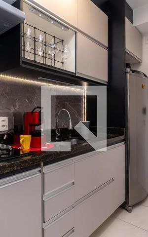Apartamento para alugar com 30m², 1 quarto e sem vagaCozinha e Área de Serviço