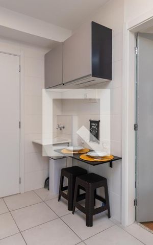 Apartamento para alugar com 30m², 1 quarto e sem vagaCozinha e Área de Serviço