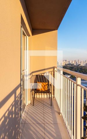 Apartamento para alugar com 30m², 1 quarto e sem vagaVaranda da Sala e Quarto