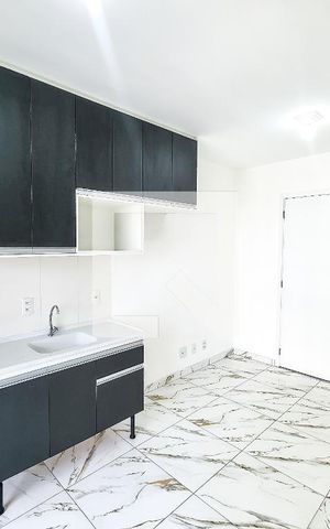 Apartamento à venda com 38m², 2 quartos e sem vaga Apartamento à venda com 38m², 2 quartos e sem vagaSala/Cozinha