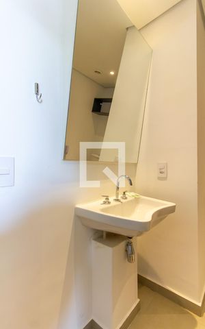 Apartamento à venda com 25m², 1 quarto e sem vaga Apartamento à venda com 25m², 1 quarto e sem vagaBanheiro
