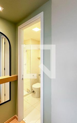 Apartamento para alugar com 33m², 1 quarto e sem vagaCorredor Quarto