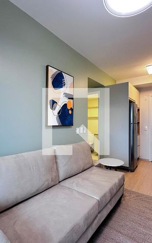 Apartamento para alugar com 33m², 1 quarto e sem vagaSala