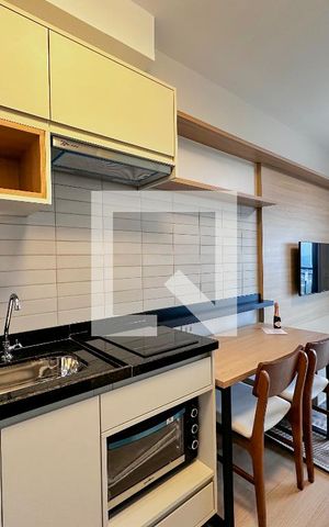Apartamento para alugar com 33m², 1 quarto e sem vagaCozinha