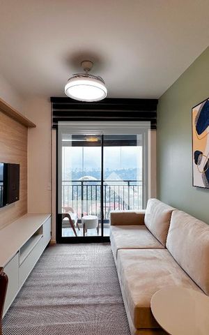 Apartamento para alugar com 33m², 1 quarto e sem vagaSala