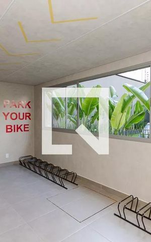 Studio para alugar com 25m², 1 quarto e sem vaga Studio para alugar com 25m², 1 quarto e sem vagaBicicletario