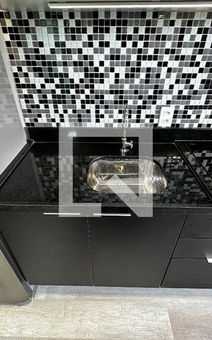 Studio para alugar com 25m², 1 quarto e sem vagaCozinha