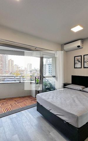 Studio para alugar com 25m², 1 quarto e sem vagaQuarto