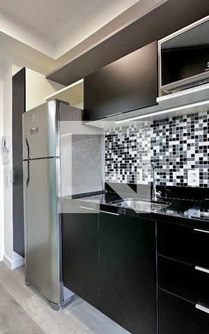 Studio para alugar com 25m², 1 quarto e sem vagaCozinha
