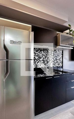 Studio para alugar com 25m², 1 quarto e sem vagaCozinha