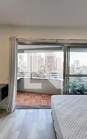 Studio para alugar com 25m², 1 quarto e sem vagaQuarto