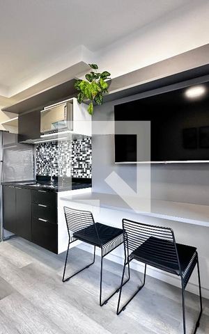Studio para alugar com 25m², 1 quarto e sem vagaQuarto