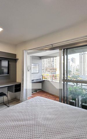 Studio para alugar com 25m², 1 quarto e sem vagaQuarto