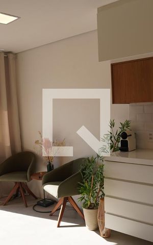 Studio à venda com 27m², 1 quarto e sem vagaSala