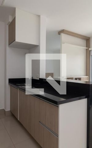 Apartamento para alugar com 40m², 1 quarto e 2 vagasCozinha e Área de Serviço