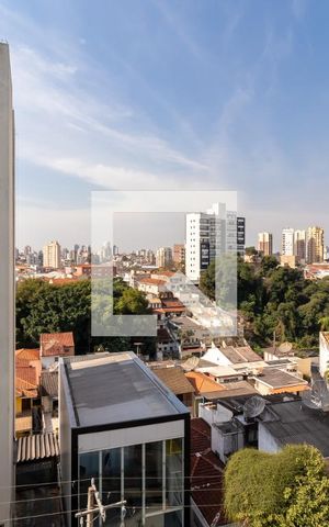 Apartamento para alugar com 40m², 1 quarto e 2 vagasVista da Varanda da Sala