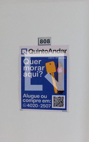 Apartamento à venda com 24m², 1 quarto e sem vagaPlaca