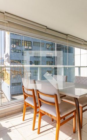 Apartamento à venda com 60m², 1 quarto e 1 vaga Apartamento à venda com 60m², 1 quarto e 1 vagaVaranda