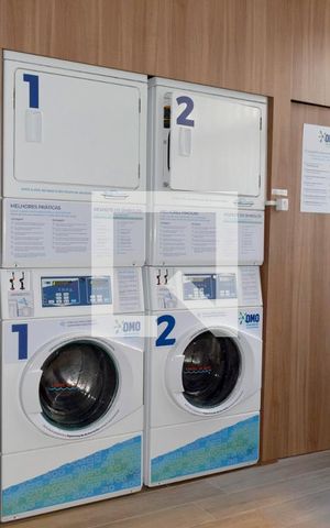 Studio à venda com 30m², 1 quarto e sem vagaLavanderia
